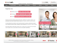 Tablet Screenshot of kuchynet.cz
